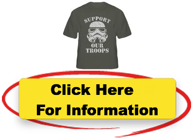 Of South Beach Mens Storm Trooper Star Wars Vintage TShirt